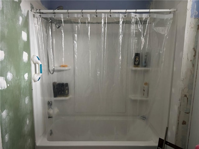 73 Eton Ave, Warwick, RI 02889 - bathroom with shower / bath combo with shower curtain