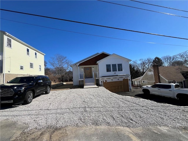 view of front of house