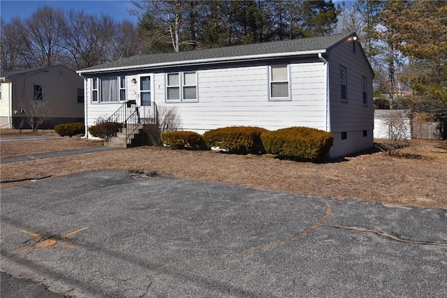 view of manufactured / mobile home