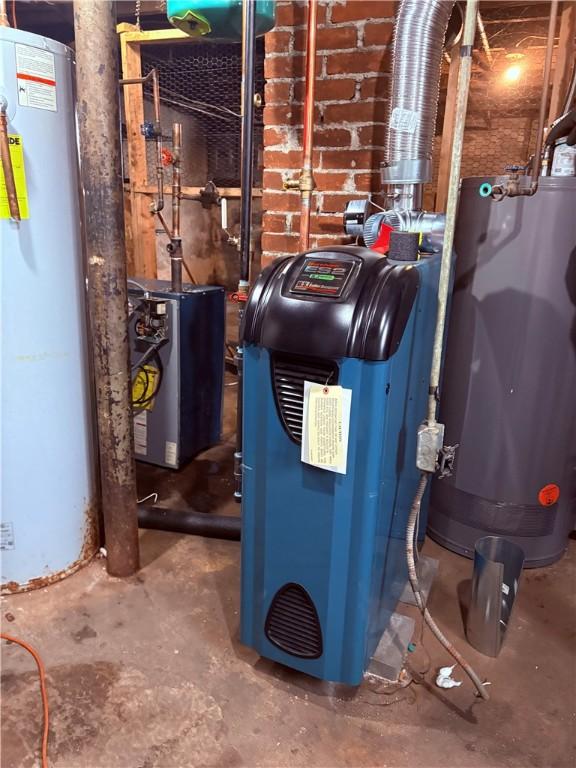 utilities with water heater