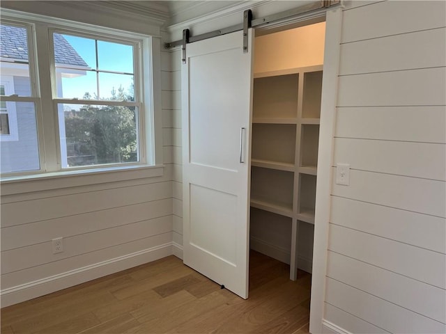 view of closet