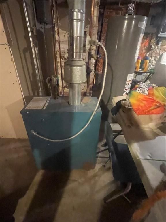 utilities with gas water heater