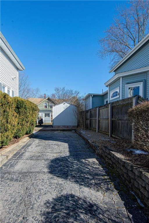 view of street featuring driveway