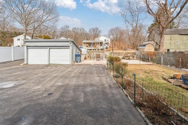 exterior space featuring fence