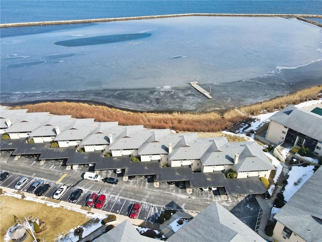 drone / aerial view featuring a residential view