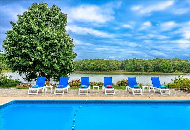 1040 Buttonwoods Ave, Warwick, RI 02886 - outdoor pool with a water view and a patio