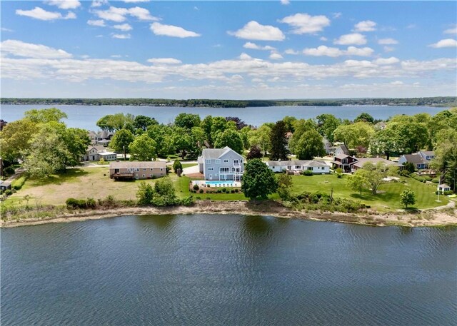 1040 Buttonwoods Ave, Warwick, RI 02886 - drone / aerial view of a large body of water