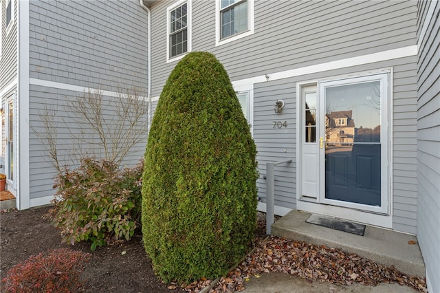 view of entrance to property