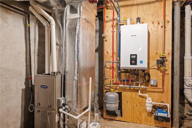 utilities with water heater