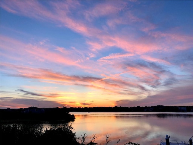 property view of water