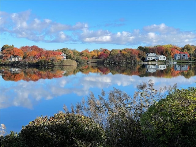 property view of water