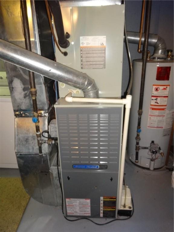 utilities with gas water heater