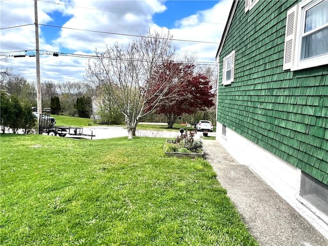view of yard