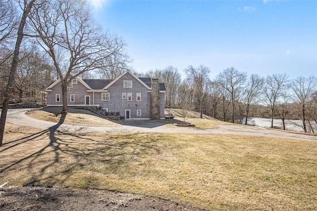 exterior space featuring a yard