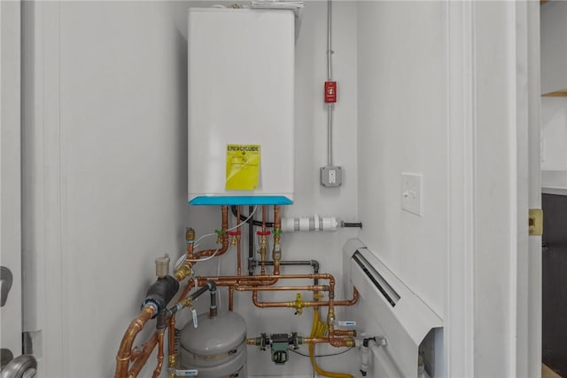 utilities with tankless water heater