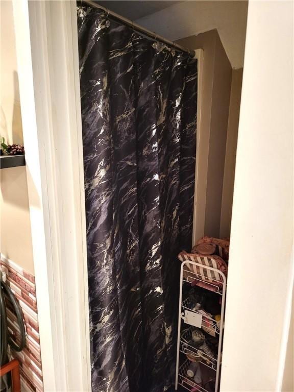 141 Centennial St, Burrillville, RI 02859 - bathroom with a shower with curtain