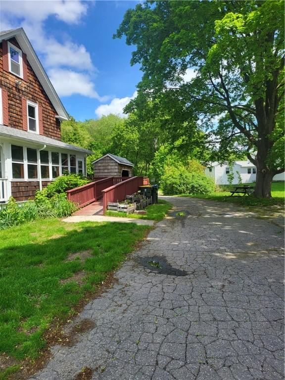 141 Centennial St, Burrillville, RI 02859 - view of yard