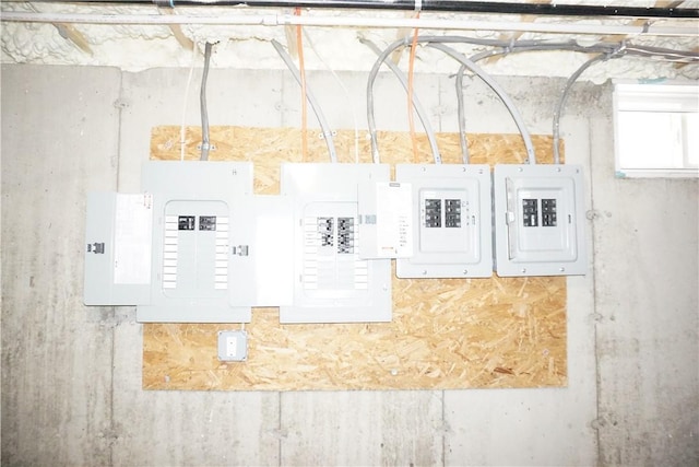 utilities with electric panel