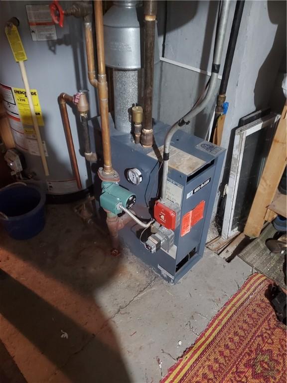 utilities featuring water heater