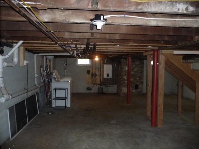 22 Kendall Ln, Warwick, RI 02888 - below grade area with water heater