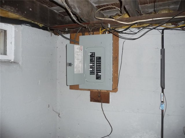 22 Kendall Ln, Warwick, RI 02888 - utility room featuring electric panel