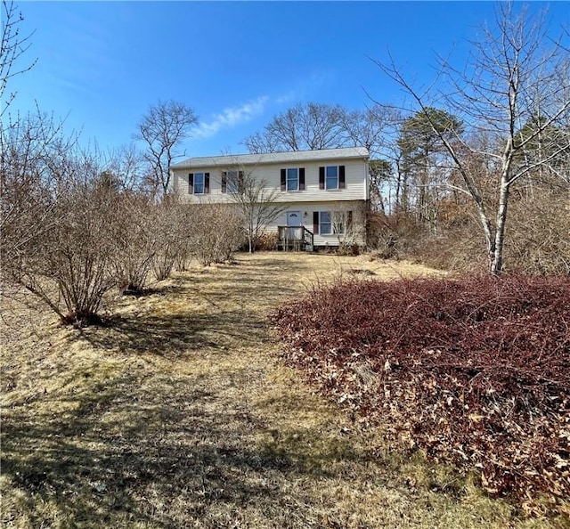 view of traditional-style home