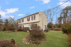 500 Kingstown Rd Unit 3B, Richmond, RI 02892 - rear view of house featuring a yard and a deck