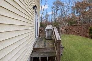 500 Kingstown Rd Unit 3B, Richmond, RI 02892 - wooden terrace featuring a lawn