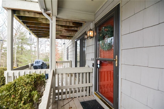 view of entrance to property