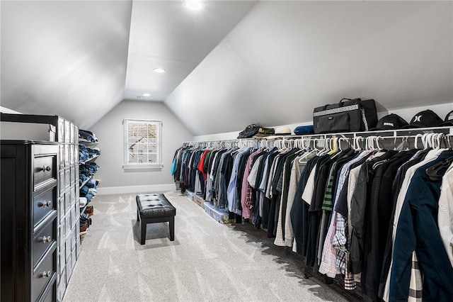 30 Lenihan Ln, East Greenwich, RI 02818 - spacious closet with lofted ceiling and carpet flooring