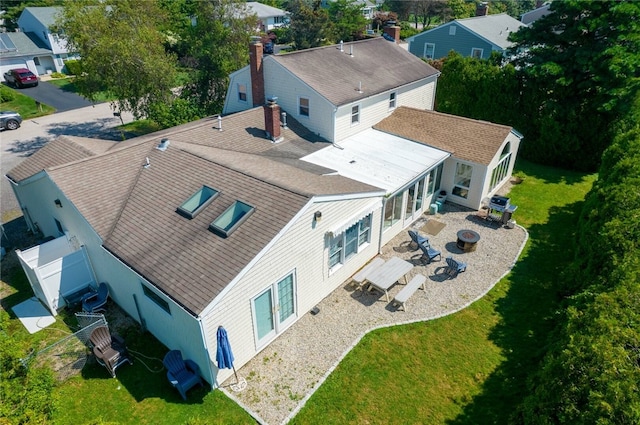 aerial view