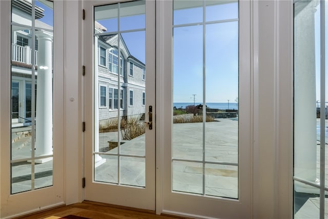 view of doorway