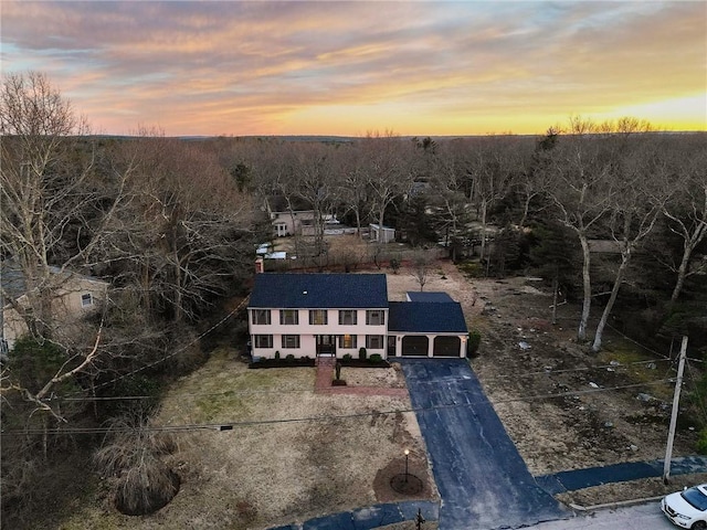 10 Eastgate Dr, Coventry, RI 02816 - view of aerial view at dusk
