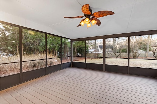 10 Eastgate Dr, Coventry, RI 02816 - unfurnished sunroom featuring ceiling fan