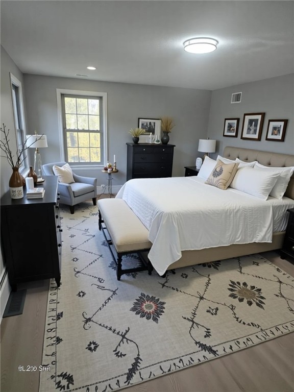 10 Eastgate Dr, Coventry, RI 02816 - bedroom featuring recessed lighting, wood finished floors, and visible vents