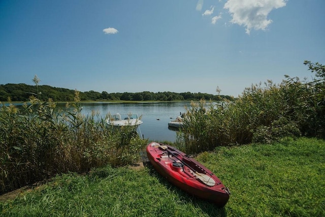 property view of water