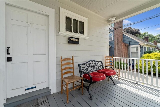 view of deck