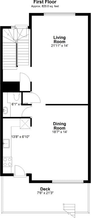 60 Margin St Unit 104, Westerly, RI 02891 - view of room layout