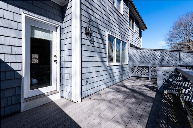 60 Margin St Unit 104, Westerly, RI 02891 - view of wooden deck
