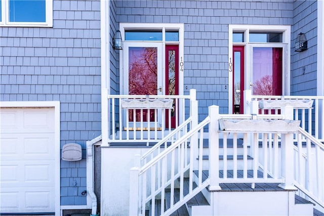 60 Margin St Unit 104, Westerly, RI 02891 - entrance to property with a garage