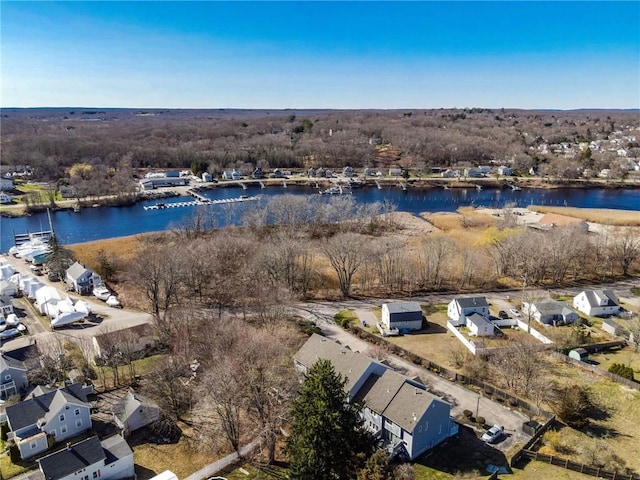 60 Margin St Unit 104, Westerly, RI 02891 - aerial view of property's location featuring nearby suburban area
