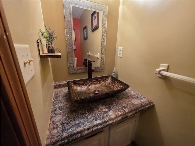 bathroom with a sink
