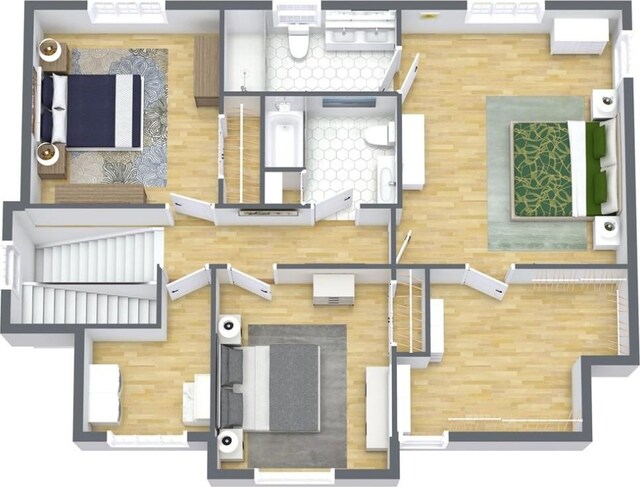 view of layout