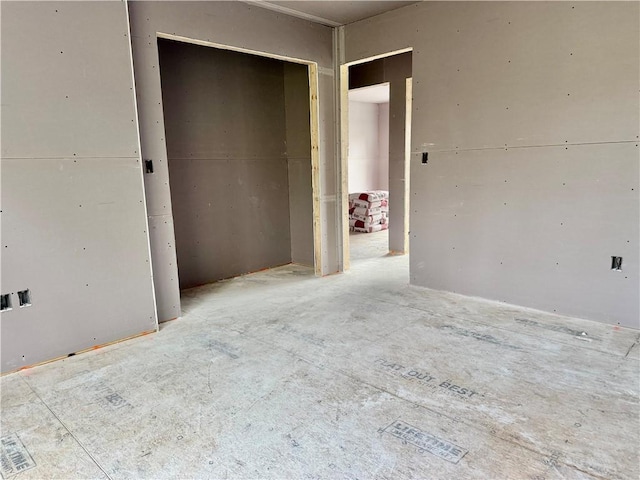 view of unfurnished bedroom