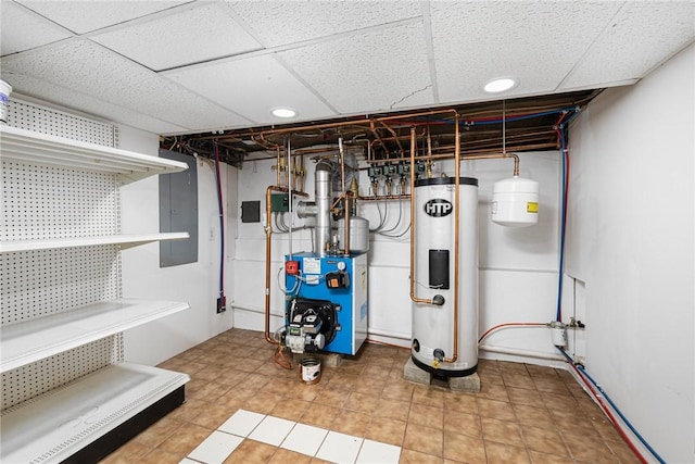 135 Eagleville Rd, Tiverton, RI 02878 - utilities featuring electric water heater and a heating unit