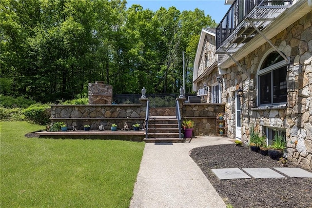 135 Eagleville Rd, Tiverton, RI 02878 - view of grassy yard