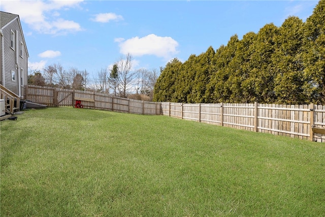 4588 Main Rd, Tiverton, RI 02878 - view of yard with a fenced backyard