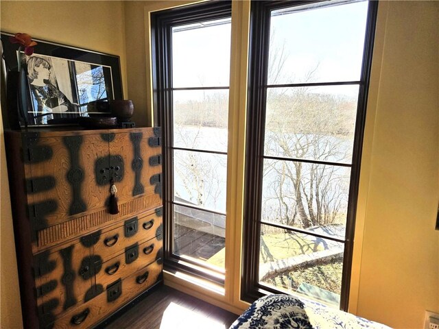detailed view of wood finished floors
