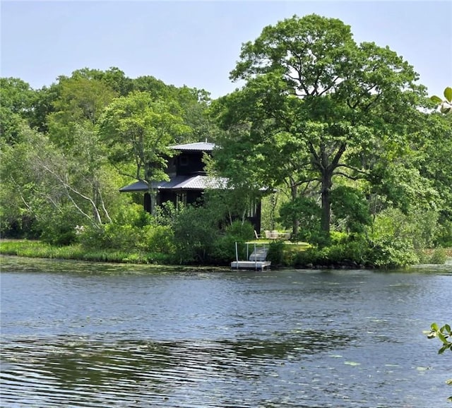 17 Jamaica Way N, Kingstown, RI 02852 - water view featuring a forest