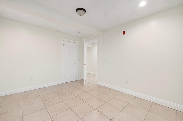 982 Plainfield St Unit 4, Johnston, RI 02919 - empty room with recessed lighting, baseboards, and light tile patterned floors